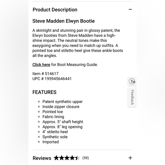 STEVE MADDEN elwyn bootie - Picture 12 of 12